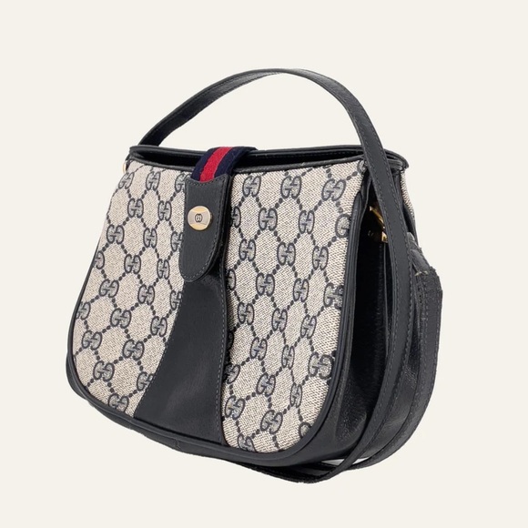 Gucci Navy Ophidia Crossbody - Picture 6 of 14